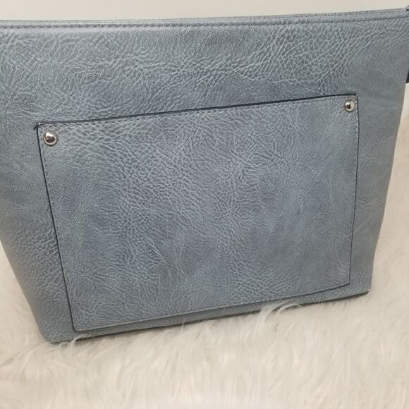 K.Carroll Handbag. Blue with tassel - Picture 10 of 14